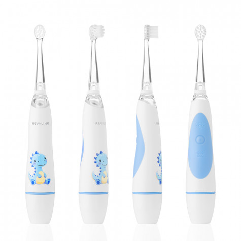 Электрическая звуковая зубная щётка Revyline RL 025 Infant, Blue и по всему Узбекистану в интернет-магазине Revyline.uz