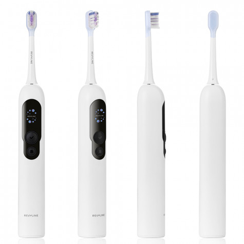 Электрическая звуковая зубная щётка Revyline RL 080 PRO White и по всему Узбекистану в интернет-магазине Revyline.uz