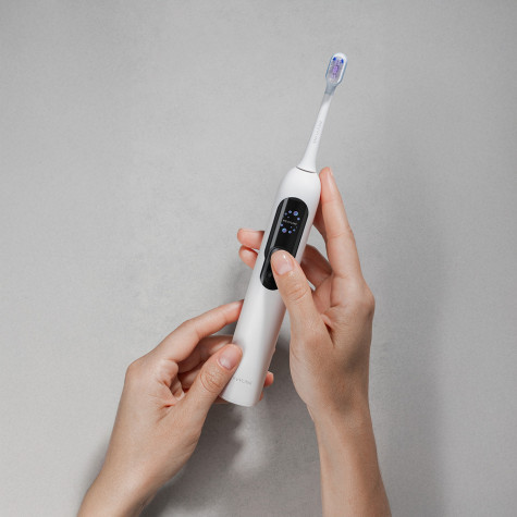 Электрическая звуковая зубная щётка Revyline RL 080 PRO White и по всему Узбекистану в интернет-магазине Revyline.uz