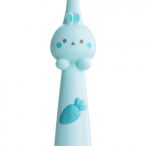 Набор зубных щеток Revyline Bunny Duo, от 3 лет, желтая и голубая и по всему Узбекистану в интернет-магазине Revyline.uz