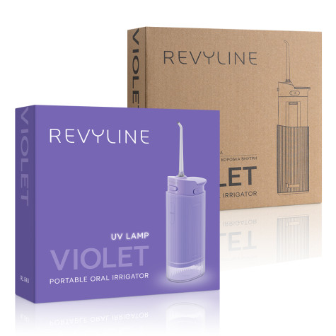 Портативный ирригатор Revyline RL 840, Lilac и по всему Узбекистану в интернет-магазине Revyline.uz