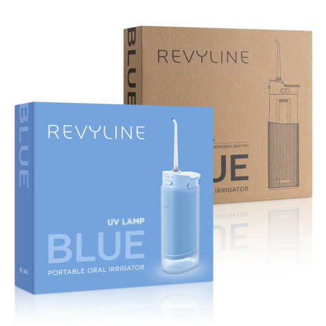 Портативный ирригатор Revyline RL 840, Light Blue и по всему Узбекистану в интернет-магазине Revyline.uz