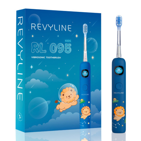 Электрическая звуковая зубная щетка Revyline RL 095 Kids, Blue и по всему Узбекистану в интернет-магазине Revyline.uz