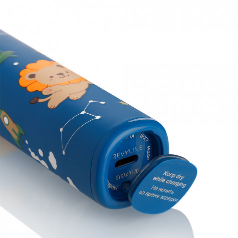 Электрическая звуковая зубная щетка Revyline RL 095 Kids, Blue и по всему Узбекистану в интернет-магазине Revyline.uz