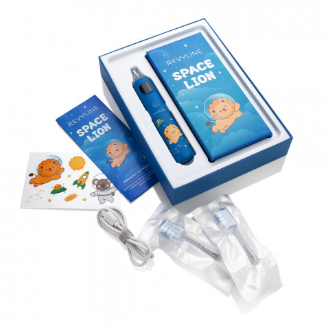 Электрическая звуковая зубная щетка Revyline RL 095 Kids, Blue и по всему Узбекистану в интернет-магазине Revyline.uz