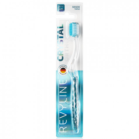 Зубная щетка Revyline S6500 Crystal Ortho Topaz и по всему Узбекистану в интернет-магазине Revyline.uz