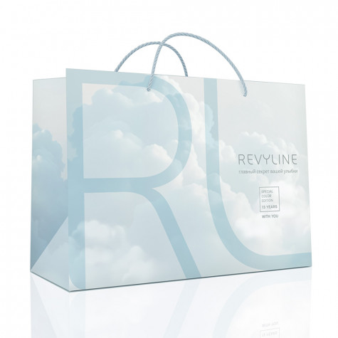 Пакет подарочный Revyline Special Color Edition Cloud Dancer, размер М и по всему Узбекистану в интернет-магазине Revyline.uz