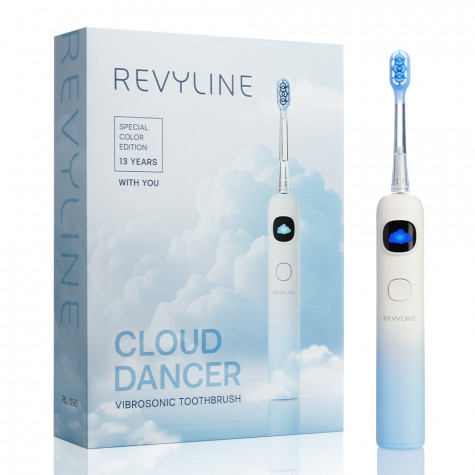 Электрическая звуковая зубная щетка Revyline RL 095 Special Color Edition Cloud Dancer и по всему Узбекистану в интернет-магазине Revyline.uz