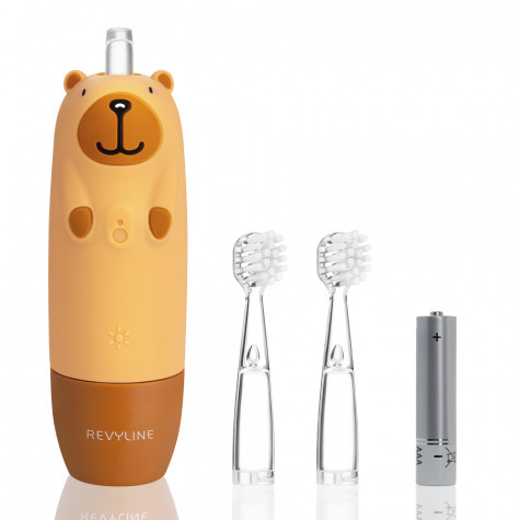 Электрическая звуковая зубная щётка Revyline RL 025 Baby Capybara, Brown и по всему Узбекистану в интернет-магазине Revyline.uz