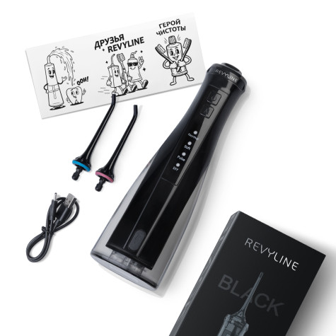 Портативный ирригатор Revyline RL 230, Black и по всему Узбекистану в интернет-магазине Revyline.uz