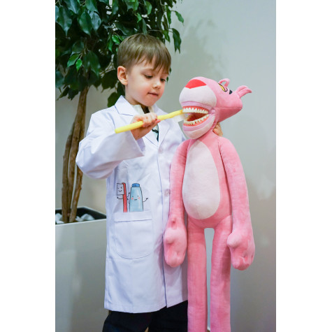 Игрушка мягкая с зубами Revyline WJ-034, Пантера